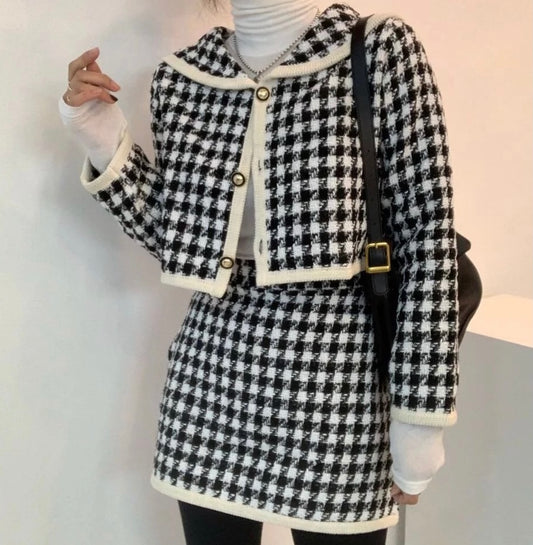 Plaid Mia set